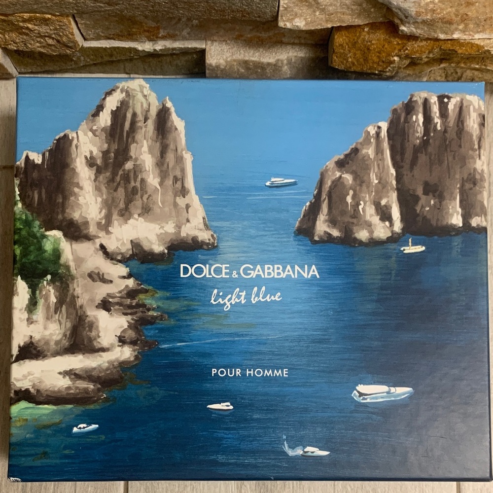 Dolce & Gabbana Light Blue - Blue, White, Tan